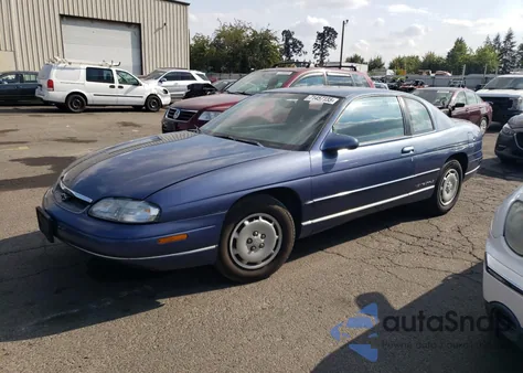 1998 Chevrolet Monte Carlo Ls из США, поврежденный, VIN 2G1WW12MXW9300117